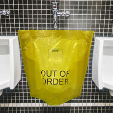 Out of Order Toilet, Urinal & Sink Covers - 3 Pack Ready Cover BC-JC3PK